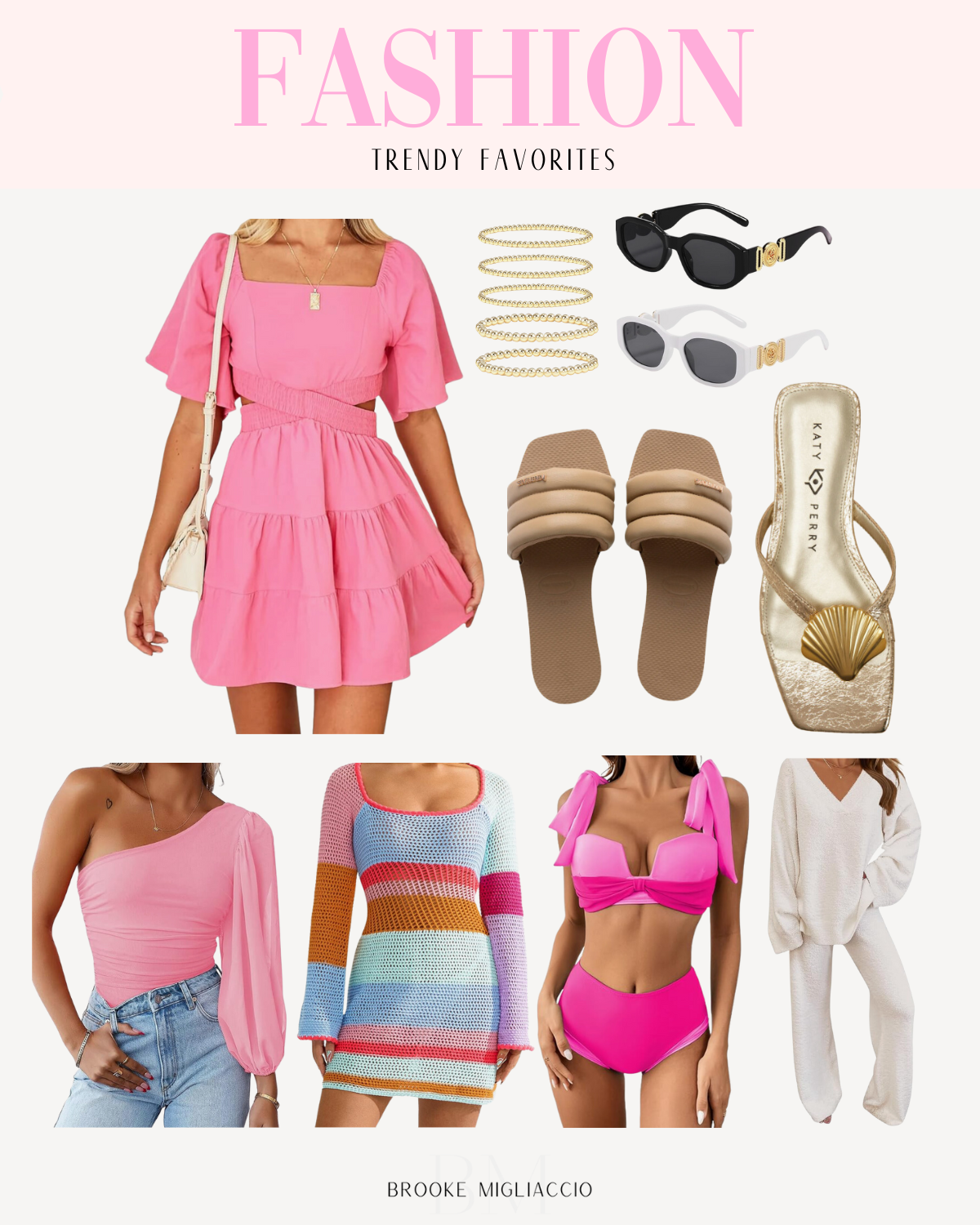 The Journey of Brooke, Lifestyle Enthusiast and Holistic Advocate | fashion, wellness, health, holistic, lifestyle, spring dress, spring sandals, cover up, loungewear, sunglasses, dress, pink dress, bracelets 