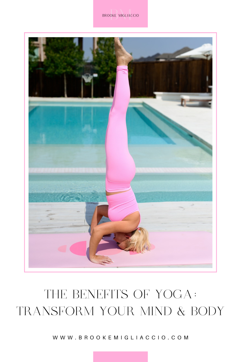 YOGA BENEFITS: Colorful yoga sets, workout sets, workout outfits, bright colors, bright yoga sets, yoga benefits, health and wellness, leggings, sports bras, tank tops, yoga mats, workout equipment, yoga equipment, essential oils, essential oil diffuser, diffuser, yoga finds, storage, water bottle, cards